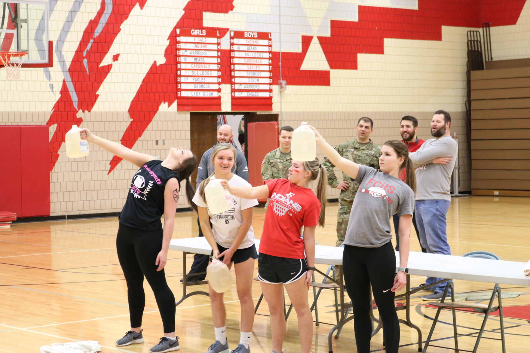 Battle of the Classes Girls Strong Arm
